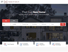 Tablet Screenshot of moveintoday.com